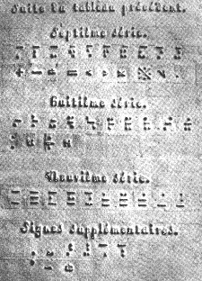 example early braille tablet